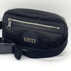 GLOW様★GUCCI グッチ　オフザグリッド　GGパターン ボディバッグ GLOW様☆GUCCI グッチ オフザグリッド GGパターン ボディバッグ 【公式