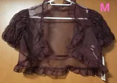 新品タグ付き☆Petit Poudre（プチプードル）☆シフォンボレロ　М