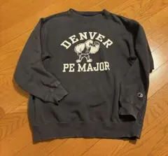 チャンピオン　ヴィンテージ加工スウェット　ネイビー