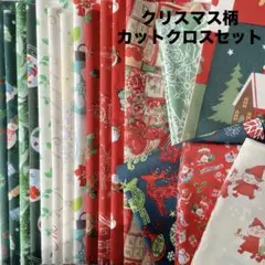 ☆【おまけ付】クリスマス柄 カットクロスセット②☆