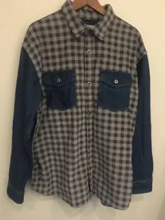 リーバイス　シルバータブ　コーデュロイ×デニムシャツ L ルーズ