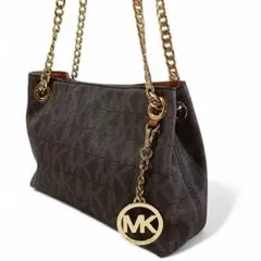 美品 正規品 マイケル・コース チェーン ショルダーバッグ MKロゴ チャーム