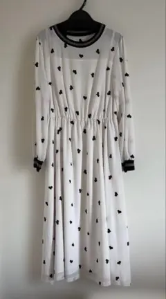 グレースコンチネンタル　ハート刺繍ワンピース　36