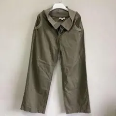 Coyseio フローフォールドパンツ カーキ - メルカリ