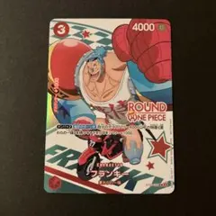 フランキー ST21-011 ラウンドワンプロモ ワンピースカード - メルカリ