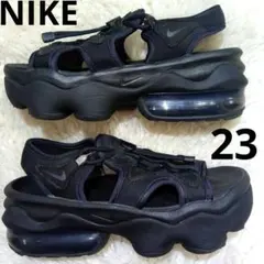 NIKE エアマックスココ（Air Max Koko）オールブラック 23