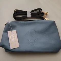 D.KELLY ショルダーバッグ ブルー×ブラックのサムネイル