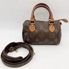 ルイヴィトン モノグラム ミニスピーディ　ミニボストン　ハンドバッグ