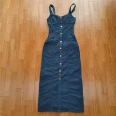 ザラ　ZARA　デニムキャミワンピース