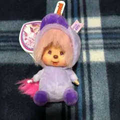 しなこちゃん×モンチッチ　SS顔でかキーチェーン （ユニコーン）