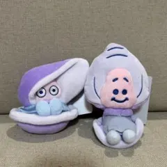 新品タグ付き☆ヤングオイスター ぬいぐるみ キーチェーン ふしぎの国