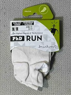 新品 スマートウール 靴下 SmartWool ランニング Mサイズ 白