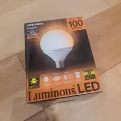 DOSHISHA Luminous LED ボール電球 100W形相当 電球色