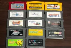 ゲームボーイアドバンス ソフト 14本セット まとめ売り