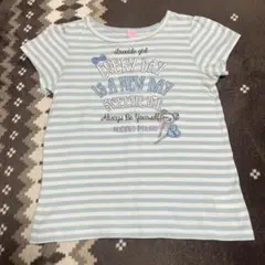 メゾピアノ ストライプ Tシャツ 160cm Lサイズ