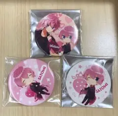 さとみくん 缶バ