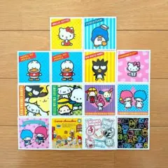 サンリオキャラクターズ シールコレクション 14枚セット キラキラシール セリア