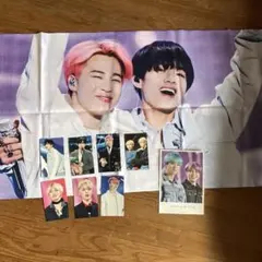 BTS クオズ スローガン マスタニム トレカ付き テテ テヒョン ジミン