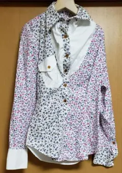 VivienneWestwood 　花柄　　シャツ　ブラウスのサムネイル