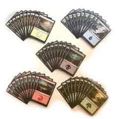 C17 Rebecca Guay 基本土地 日本語5種5枚×10 基本地形 初版