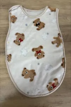 ベビースリーパー クマ柄 フリース