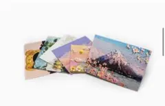 メッセージ カード 6種類 感謝カード お礼 3Dメッセージカード 封筒付き