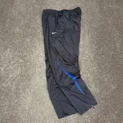 00s nike wide nylon pants y2k テック系 黒 人気