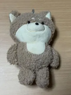 柴犬 ぬいぐるみ マスコット ボールチェーン付き