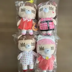 コレサワ れ子ちゃん BIG ぬいぐるみ vol.2 全4種コンプリートセット