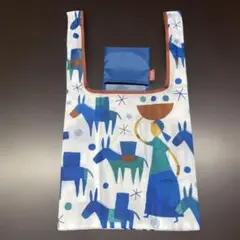 KALDI 2026エコバッグ　特典 ノベルティ　ブルー　カルディ　非売品