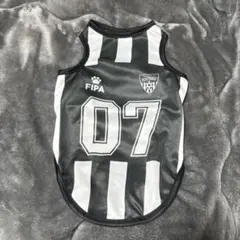 【未使用】 Lサイズ 犬服 サッカーユニホーム風 夏用のサムネイル