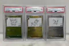 PSA9 YU NAGABA　ブイズ3点セット