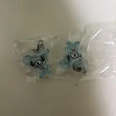 ⚠︎2個セットナルミヤ キャラクターズ めじるしアクセサリー　ミント　ポンポネット