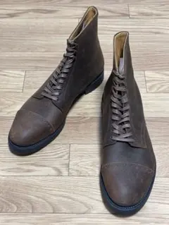【新品】HIROSHI TSUBOUCHI ブーツ ブラウンのサムネイル
