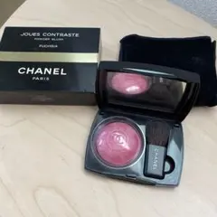 CHANEL JOUES CONTRASTE パウダーチーク フクシア