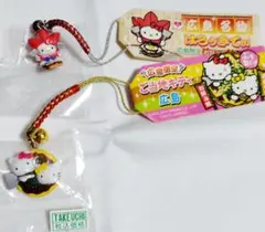 ハローキティ 根付 ストラップ スイーツ マカロン ドーナツ - メルカリ