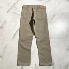 A19083 ウエアハウス×ビームス+別注 セコハンピケパンツ カーキ系 W32のサムネイル