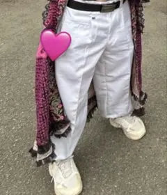 ニッカポッカ　白