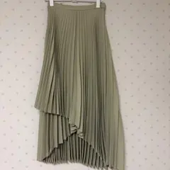 moussy アシンメトリープリーツスカートのサムネイル