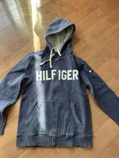 TOMMY HILFIGER ネイビー パーカー M