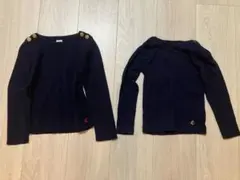 プチバトー　102cm 4歳　長袖2着　まとめ売り