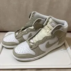 28.5 NIKE ダンクハイ ホワイトベージュ