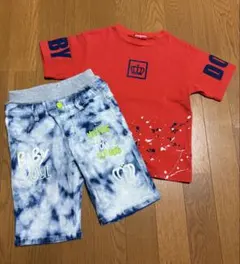 BABYDOLL 半袖Tシャツとショートパンツセット　　キッズ　110サイズ