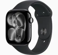 Apple Watch 11 46mm GPSモデル ジェットブラック M/L