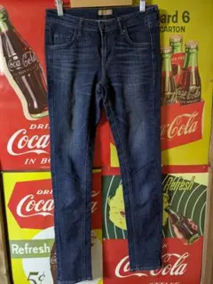 最終値下げ！美品☆HEART MARKET ダークブルー スキニーデニムMサイズ