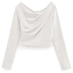 3Wayドレープカシュクールトップス オフホワイト