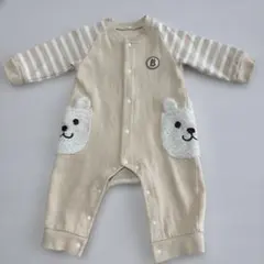 ロンパース 80 裏起毛 西松屋