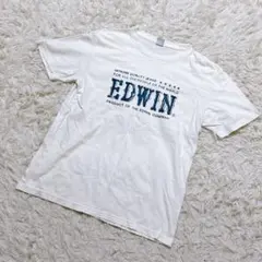 【c7771】EDWIN エドウィン　Tシャツ 半袖　ホワイトのサムネイル