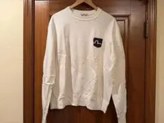 EVISU エヴィス デニムポケット 長袖　ロンティー　ホワイト　サイズ42のサムネイル