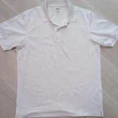 ホワイト ポロシャツ スタンダード襟